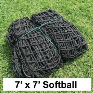 Replacement Softball Pitching Net - 7' x 7' Slip on Net