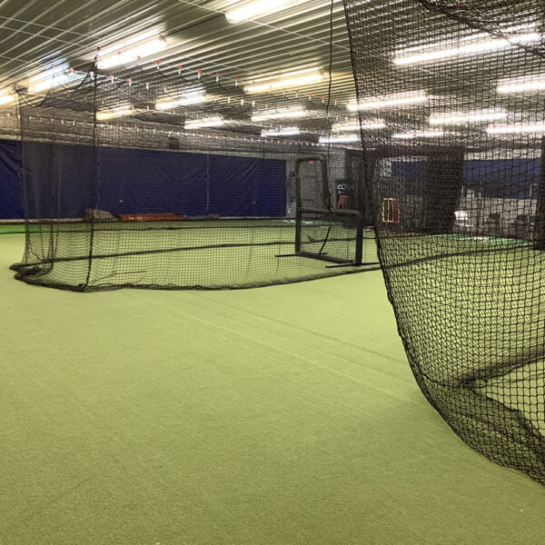 Durable Softball and Baseball Indoor Batting Cages