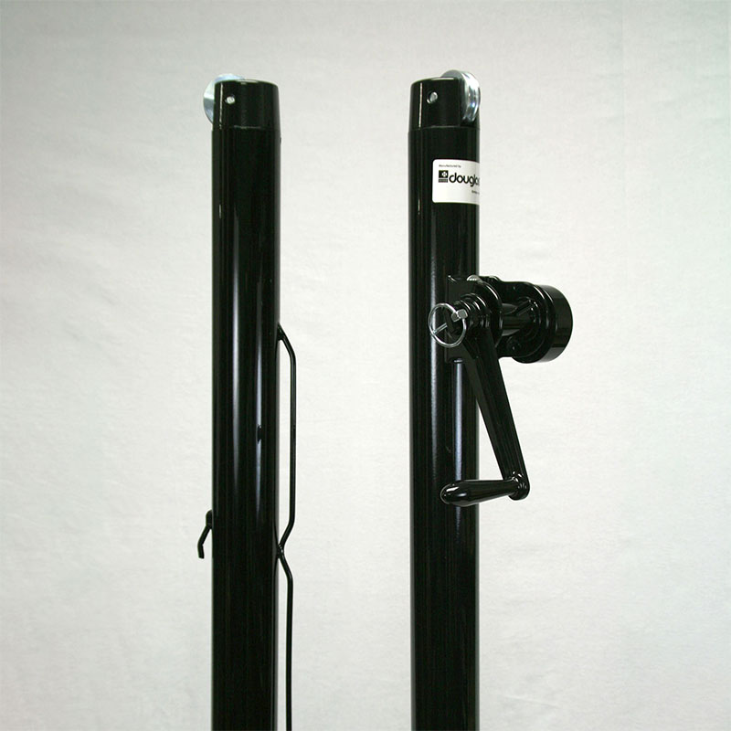 NSP Deluxe Sidewinder Tennis Net Posts, 2-7/8