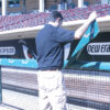 Logo Vinyl Rail Wraps