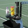 tennis court trash basket
