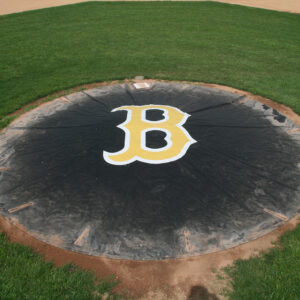 Pitchers Mound Cover with Team Logo