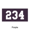 Horizontal Outfield Distance Marker Purple