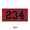Horizontal Outfield Distance Marker Red