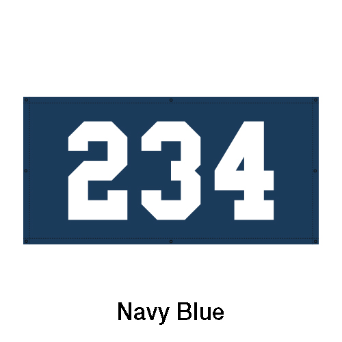 Horizontal Distance Marker Navy Blue