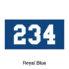 Horizontal Distance Marker Royal Blue