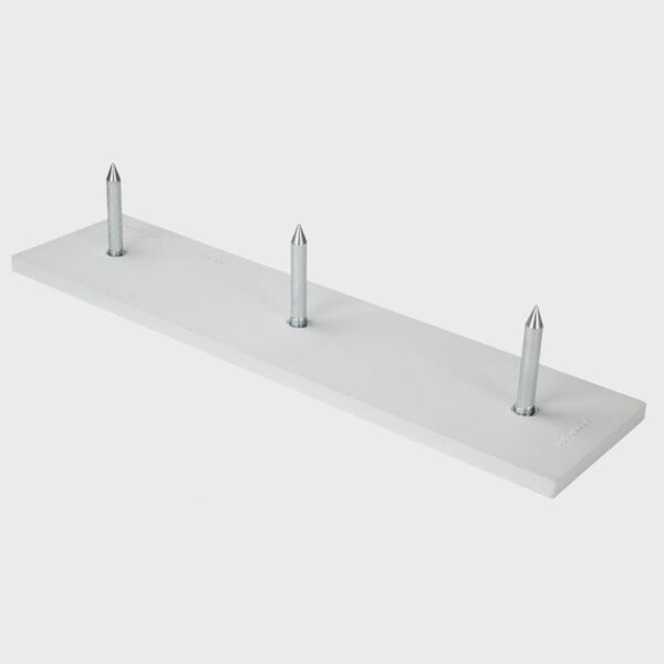 Official Size 3-Spike Pitching Rubber