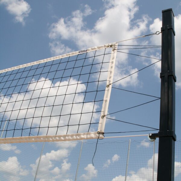 volleyball net and pole