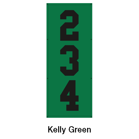 Vertical Distance Marker Kelly Green