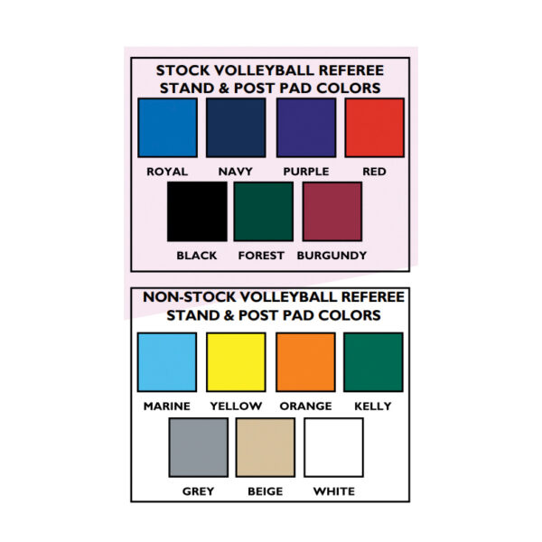 Volleyball Post Pad Color Options