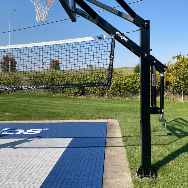 Adjustable Net on Basketball Volleyball Height