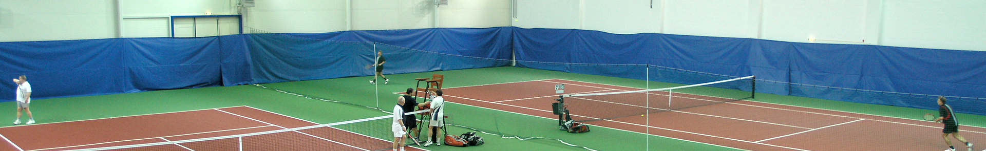 Indoor Tennis Courts Backdrop Curtains