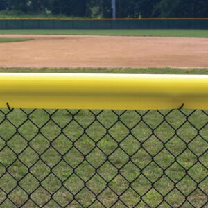 Fence Guard on Baseball Outfield