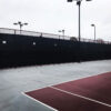 tennis court windscreen