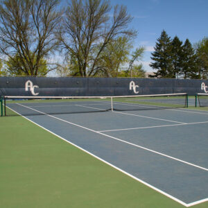 tennis court windscreens