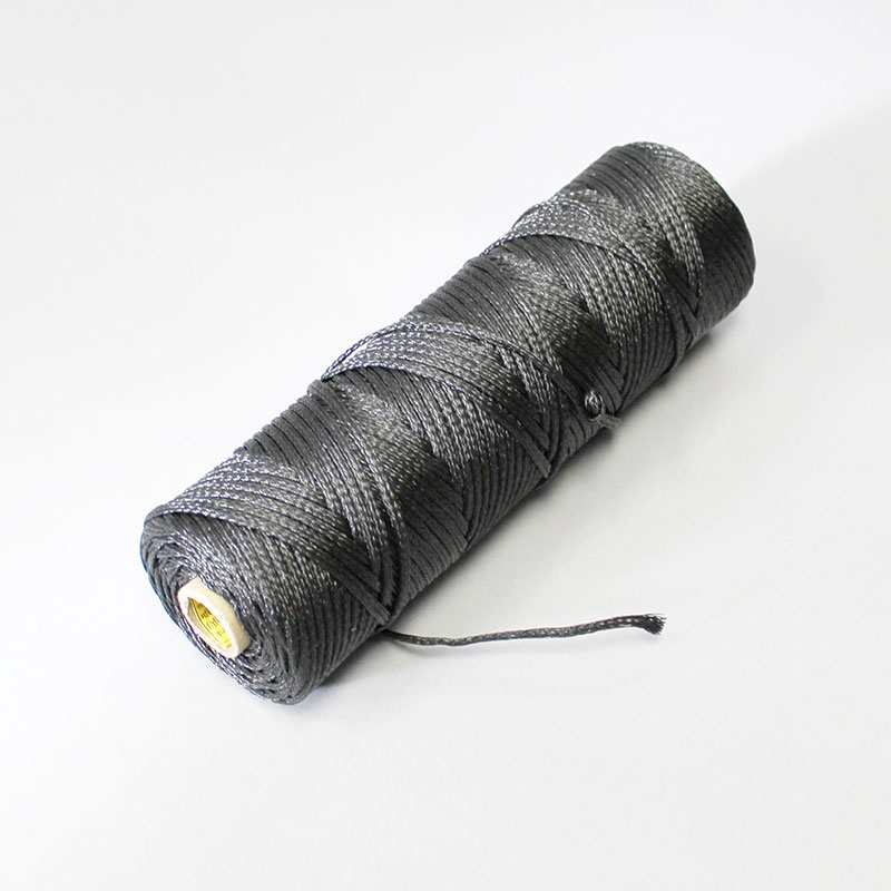 Lacing Cord, 3mm Black Polyethylene, 500' Spool