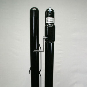 DTP-37 Tennis Posts, Black