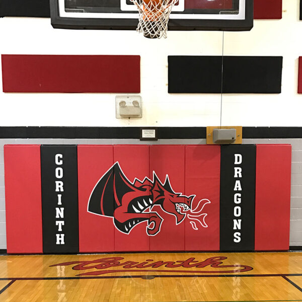 Custom Printing Indoor Protective Wall Padding | National Sports Products Custom Printing Indoor Protective Wall Padding