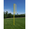 15' Above Ground 7' Wing Aluminum Foul Pole