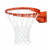 39661-2 | National Sports Products Close-up of an orange basketball hoop with a white net against a white background.