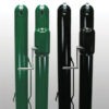 63007Z | National Sports Products Four tall gas cylinders standing upright, two green on the left and two black on the right, each with a metal regulator and support frame.